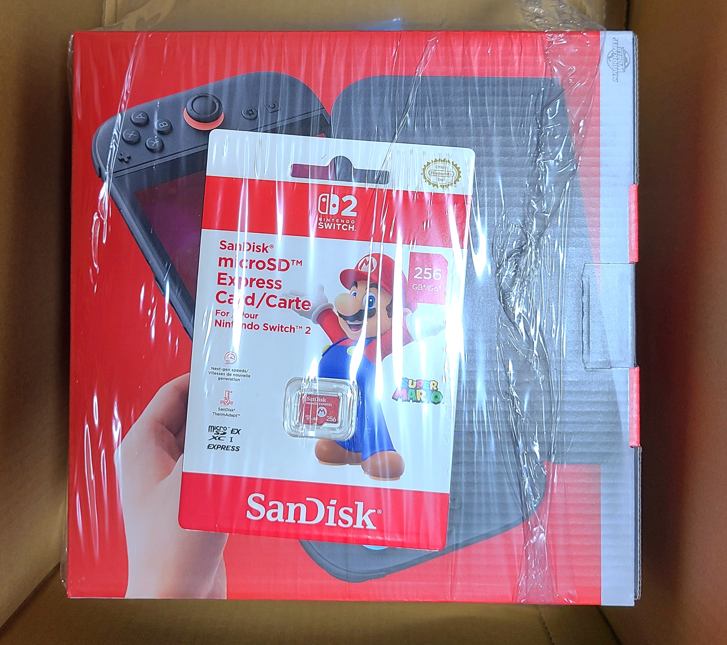 話題のあのゲーム機が我が家にもキタ――(゚∀゚)――!! 家族でワイワイできるマリオカートは楽しいです🚙